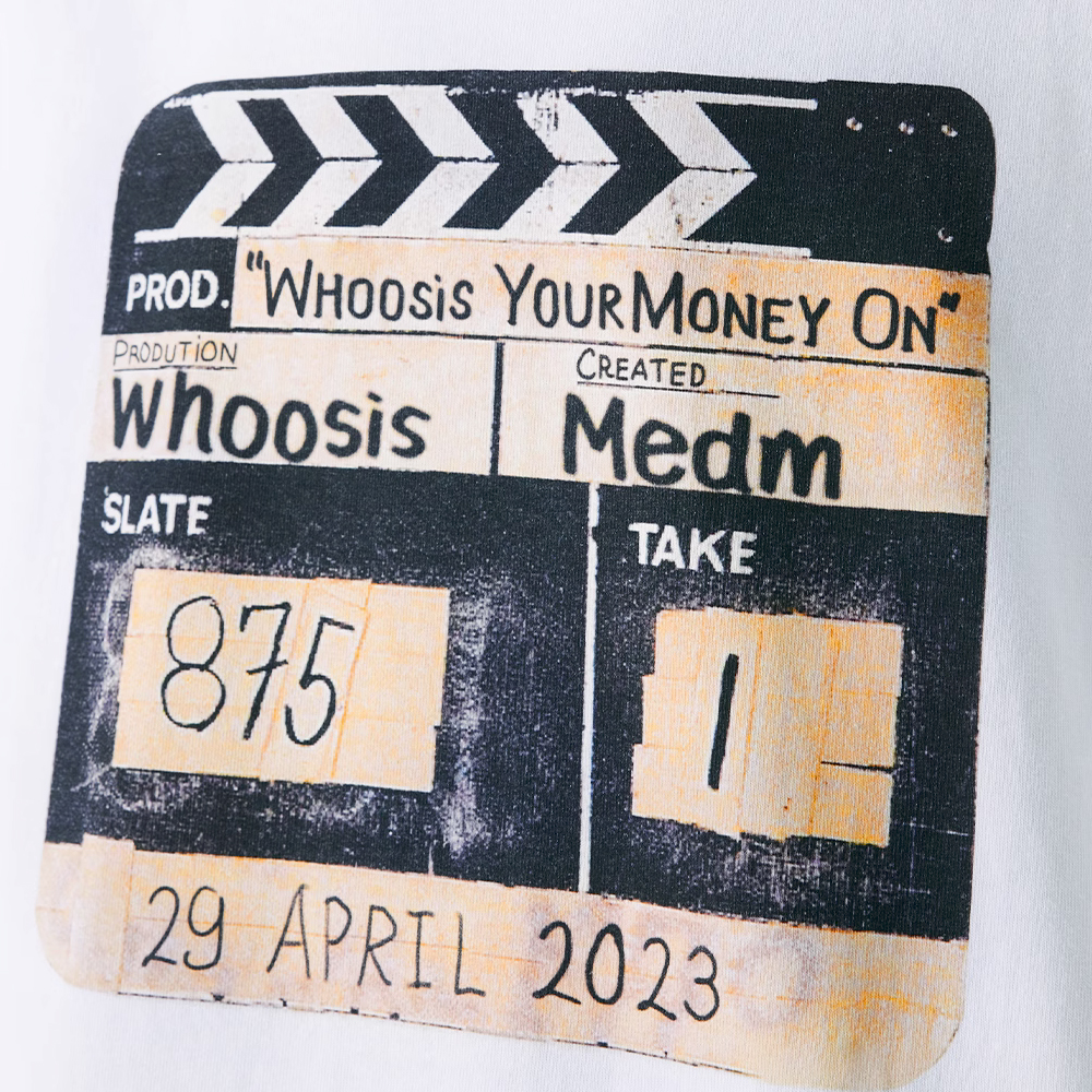 Medm x Whoosis Clapperboard Tee