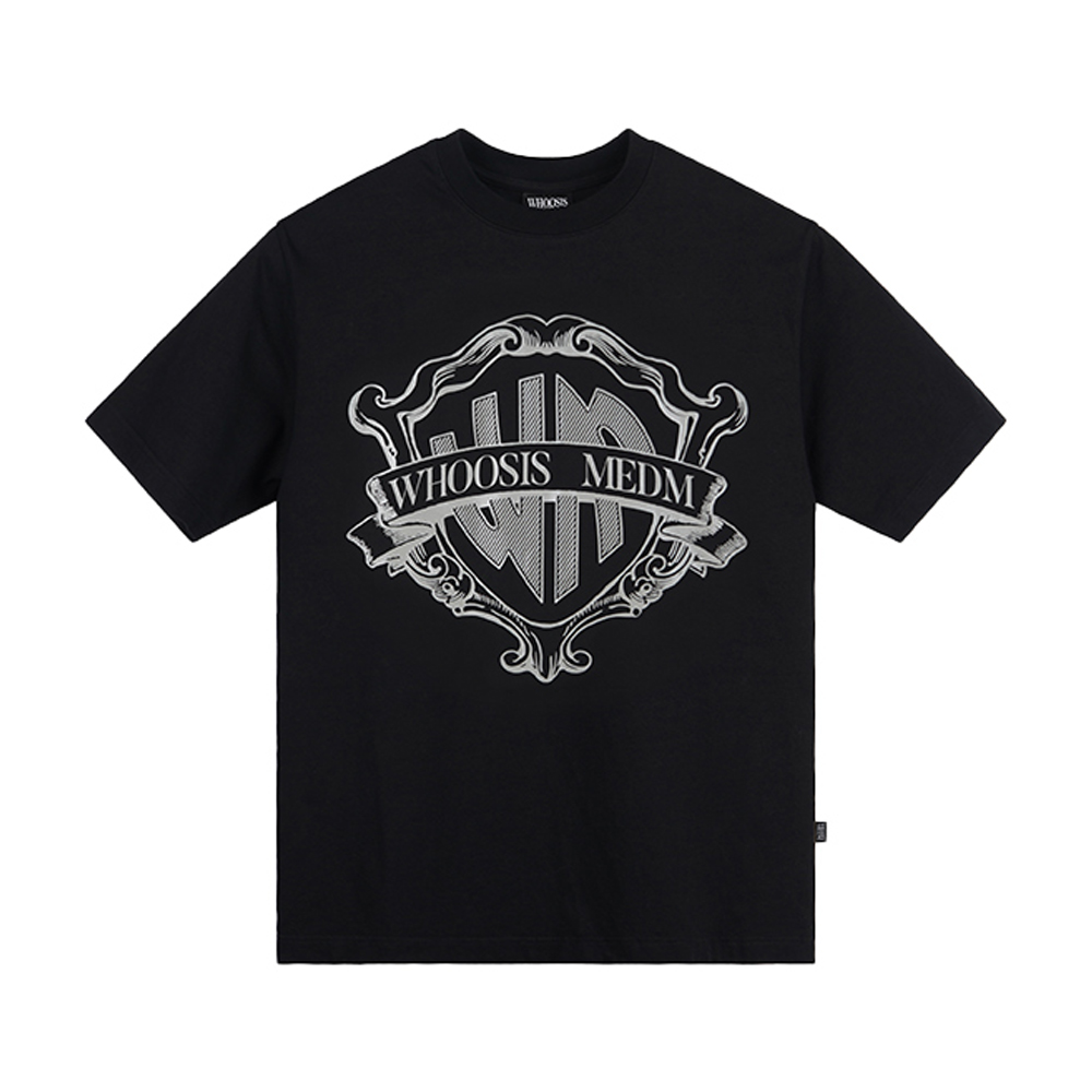 Medm x Whoosis Copperplate Logo Tee