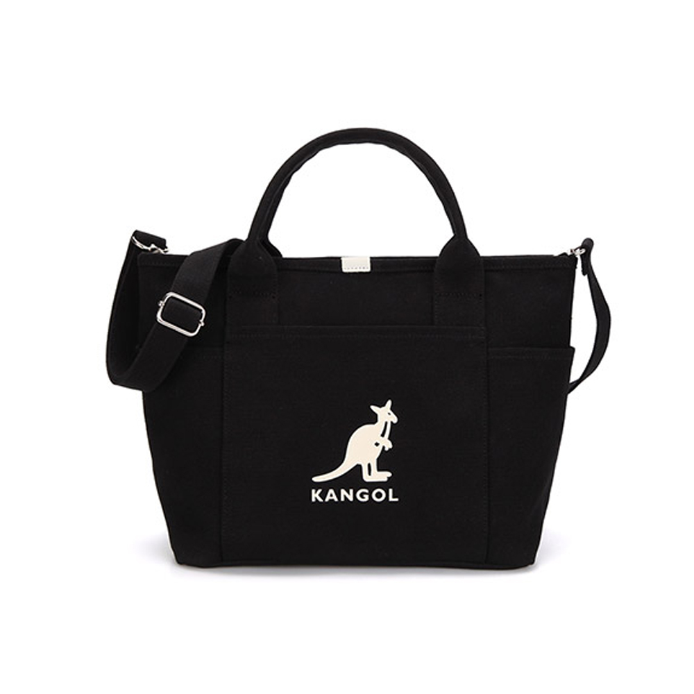Kangol Canvas Tote Bag Picnic - Black