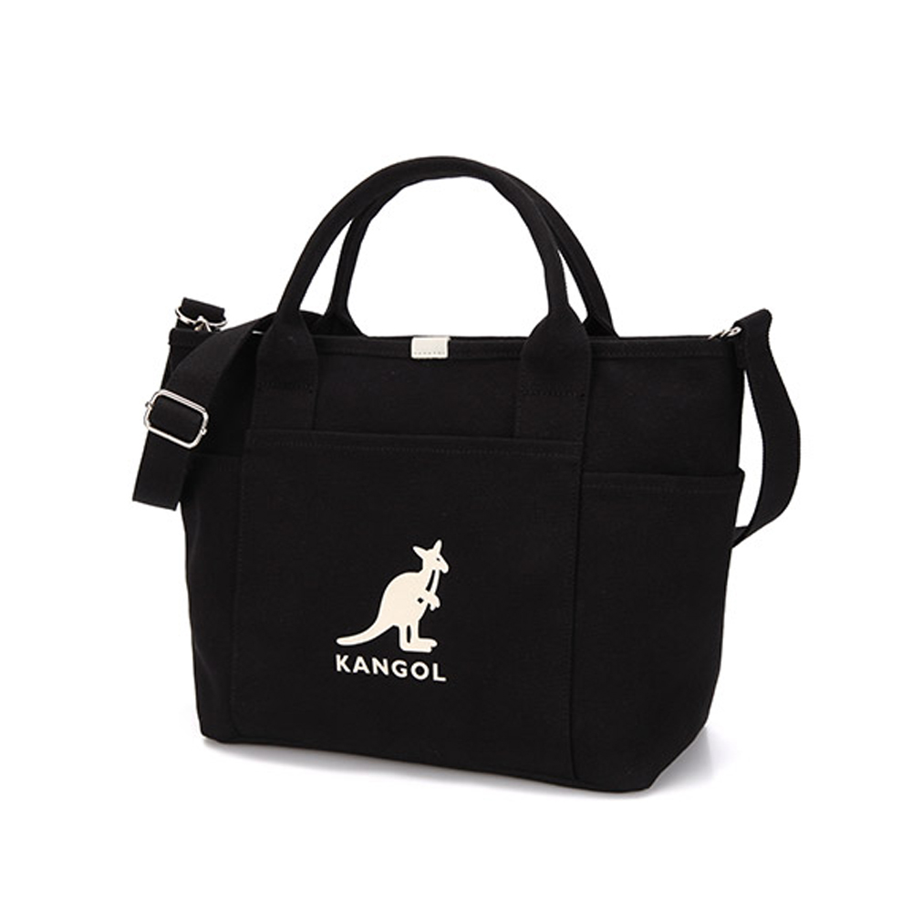 Kangol Canvas Tote Bag Picnic - Black