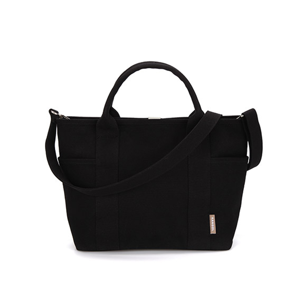 Kangol Canvas Tote Bag Picnic - Black