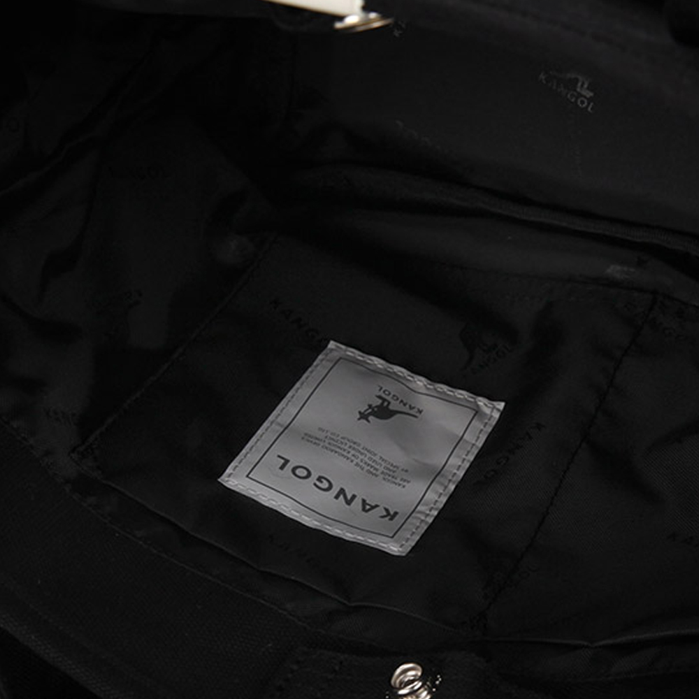 Kangol Canvas Tote Bag Picnic - Black