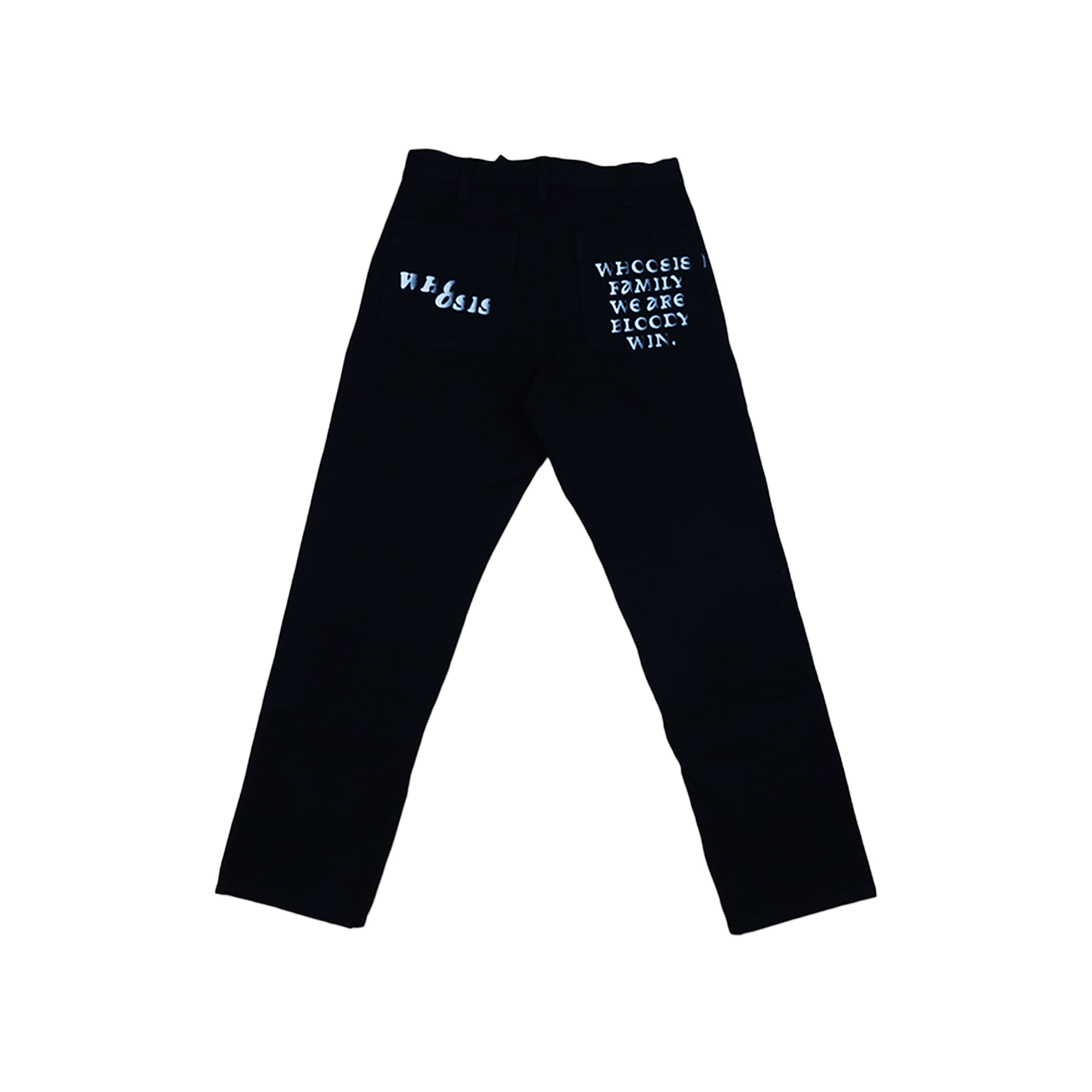 Whoosis Print Patch Pkt Cargo Pants