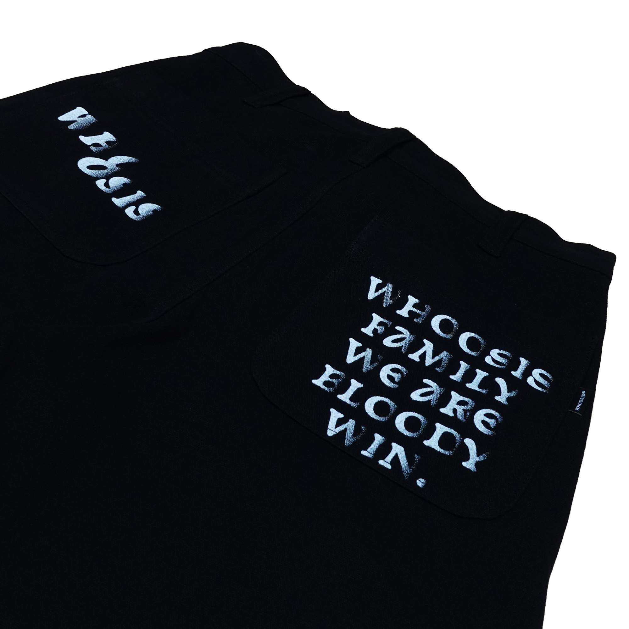 Whoosis Print Patch Pkt Cargo Pants