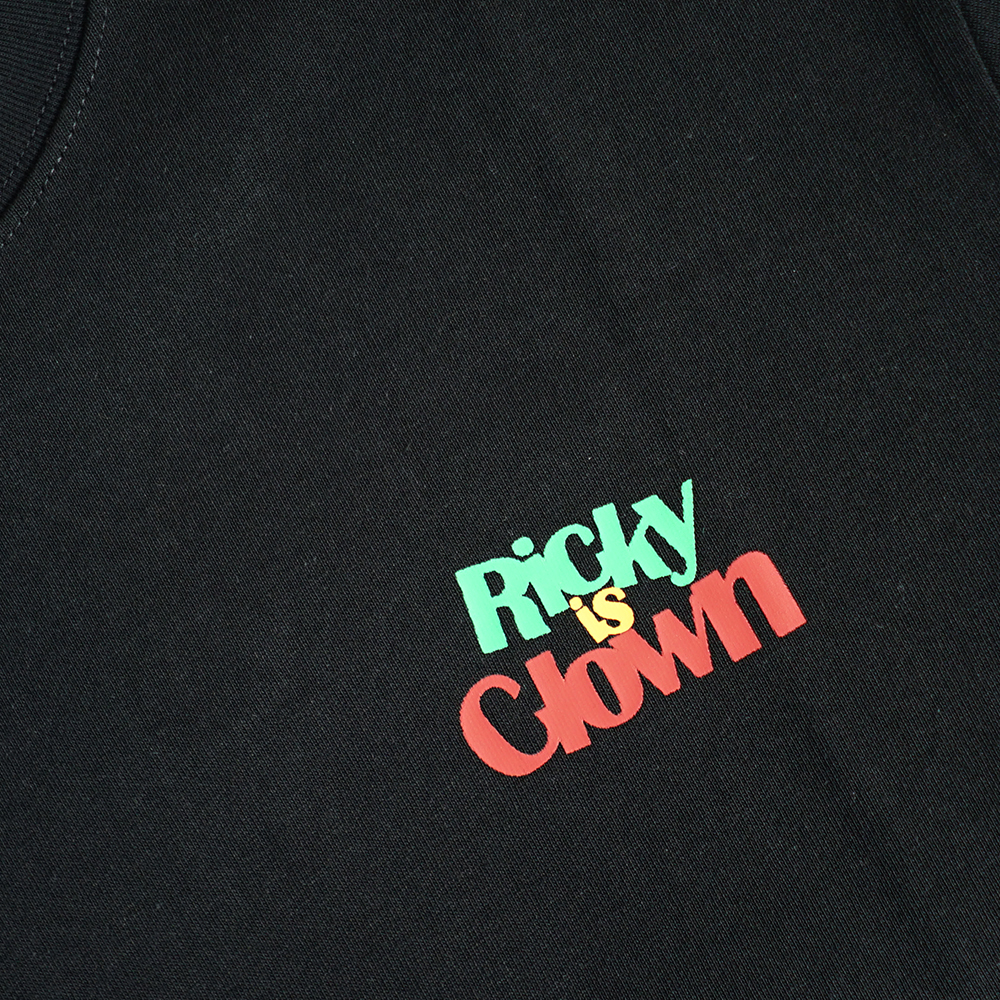 Ric Tear Limited Joker Smiley Tee - Black
