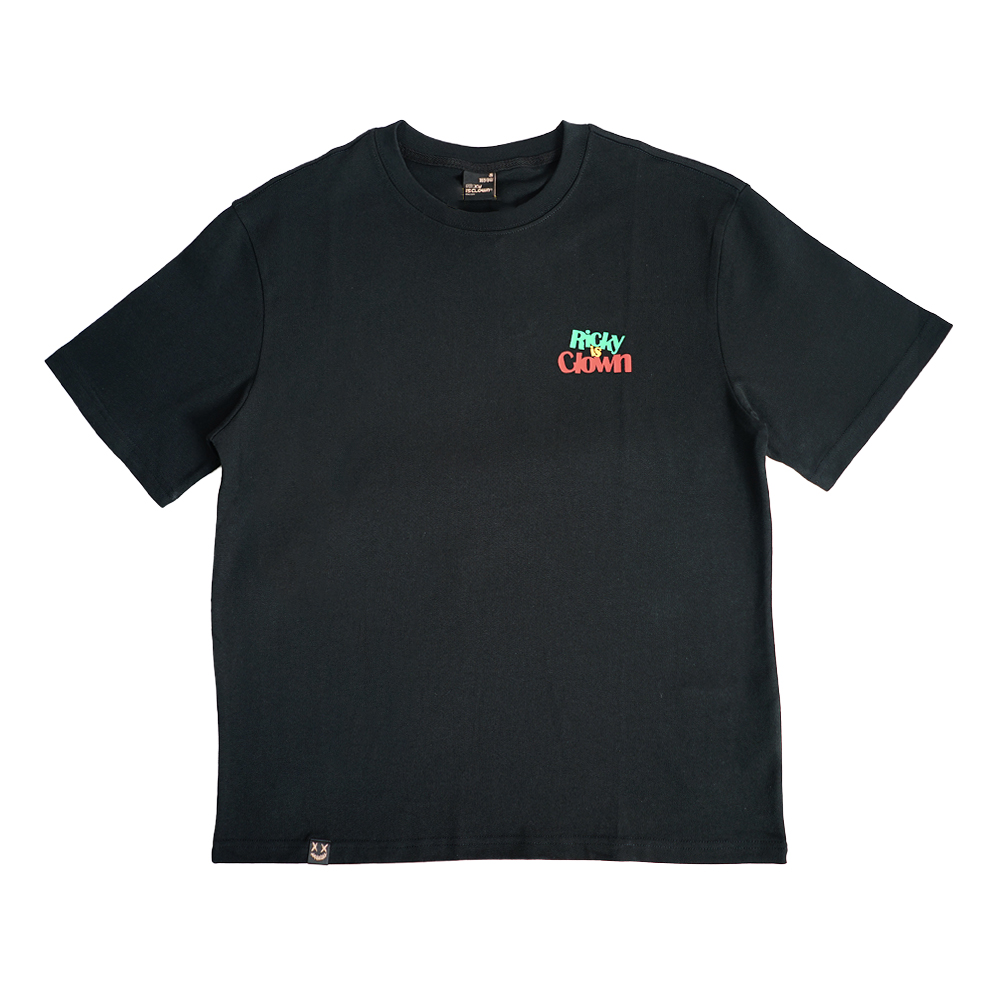 Ric Tear Limited Joker Smiley Tee - Black
