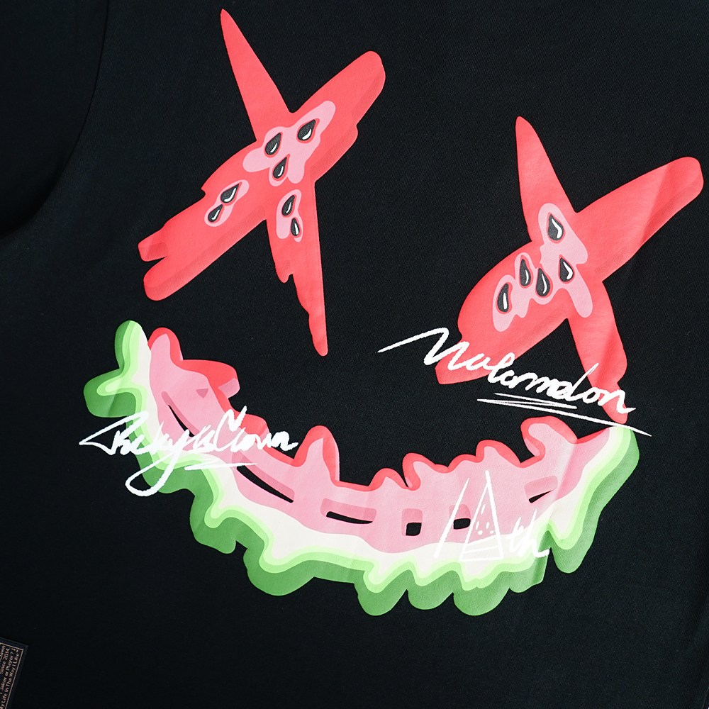 Ric Watermelon Tee - Black