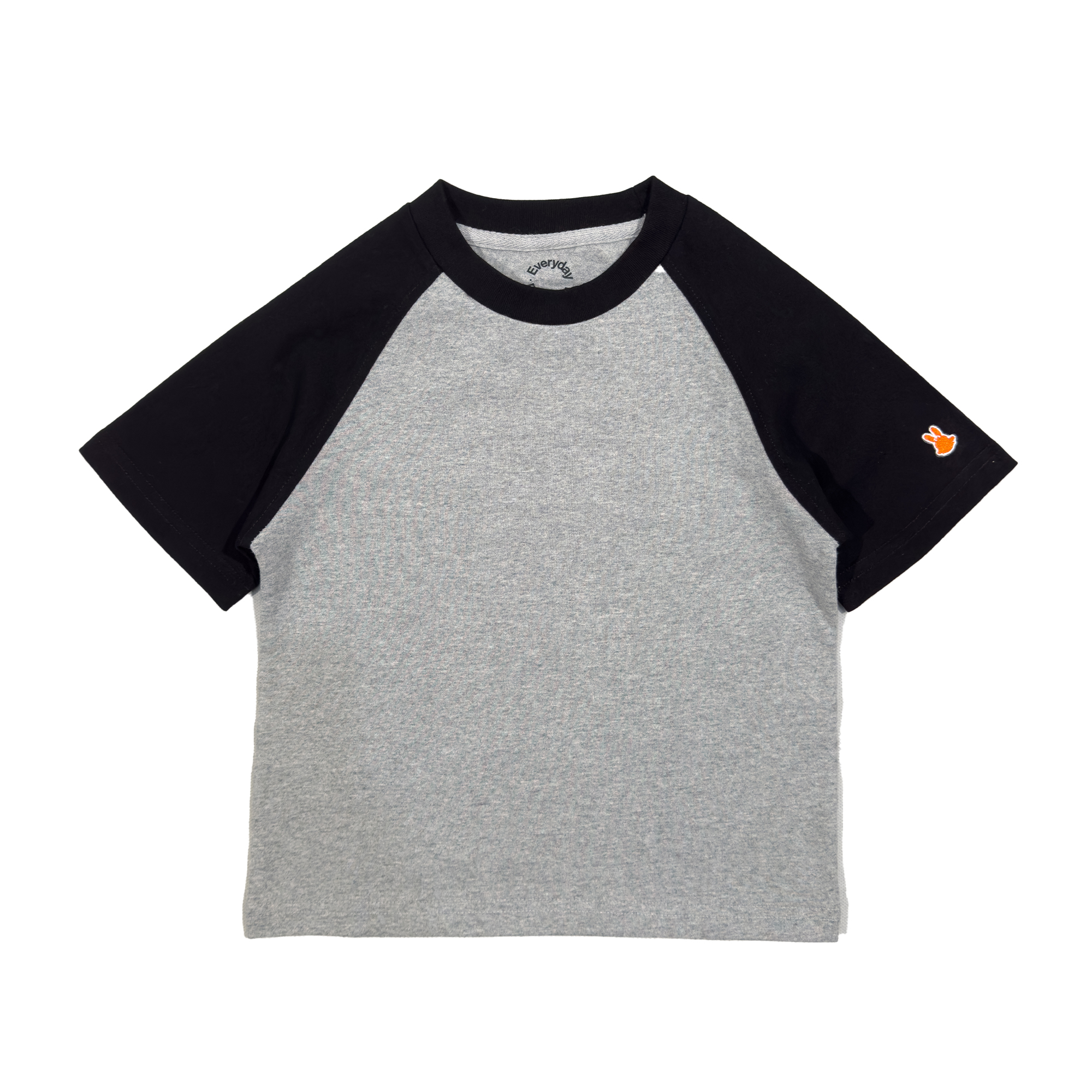 WB Everyday Kids Raglan Tee - Black-Grey