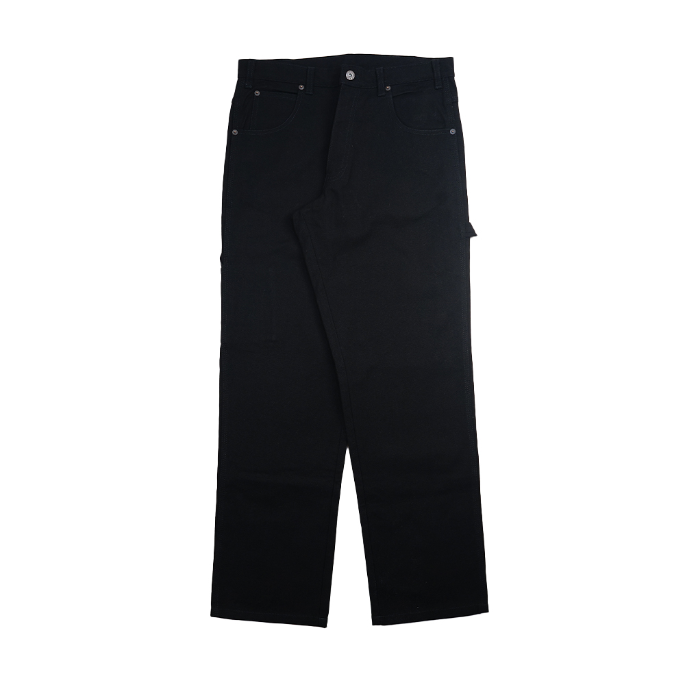 Vavues Straight Washed Pants - Black