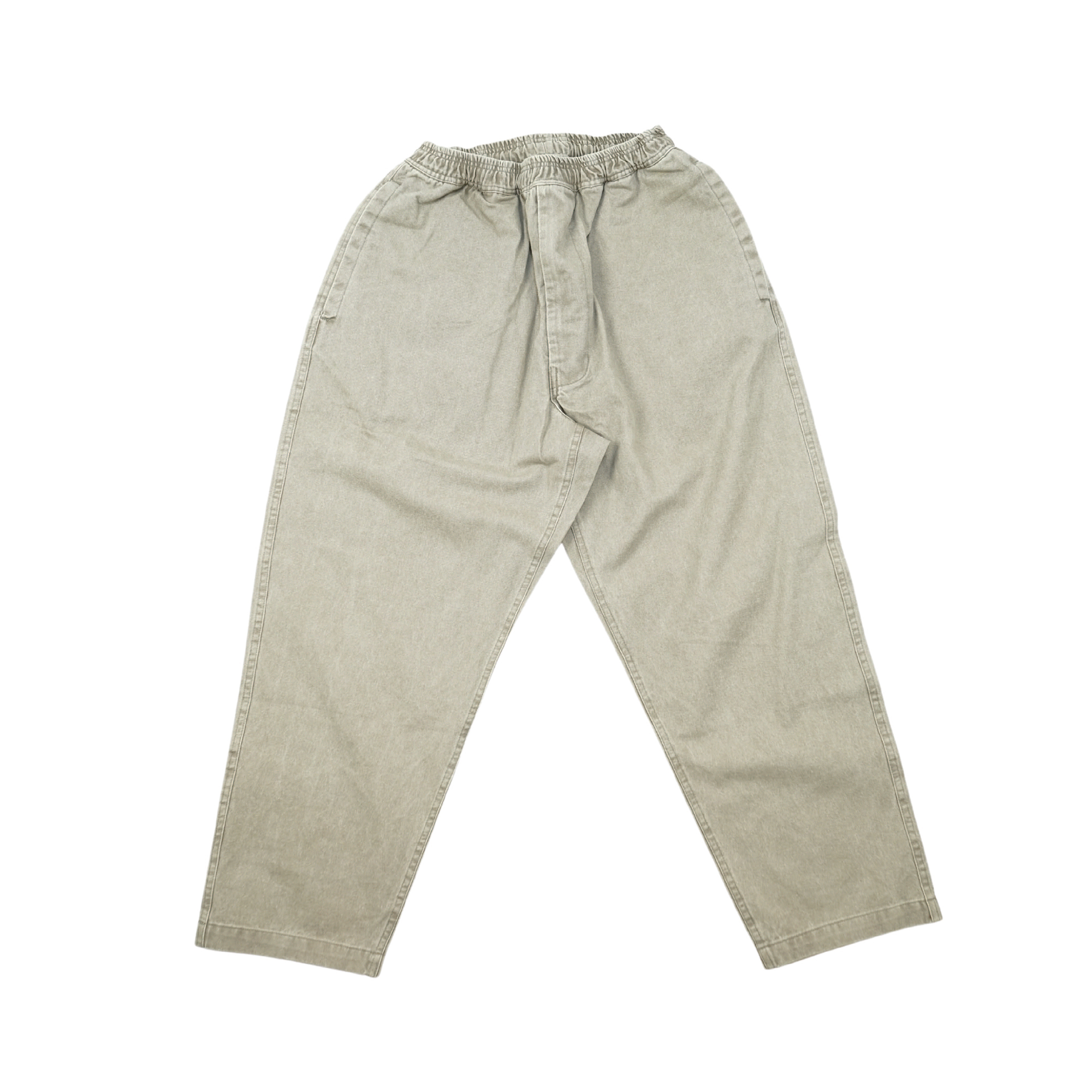 Vavues Washed Casual Pants - Green