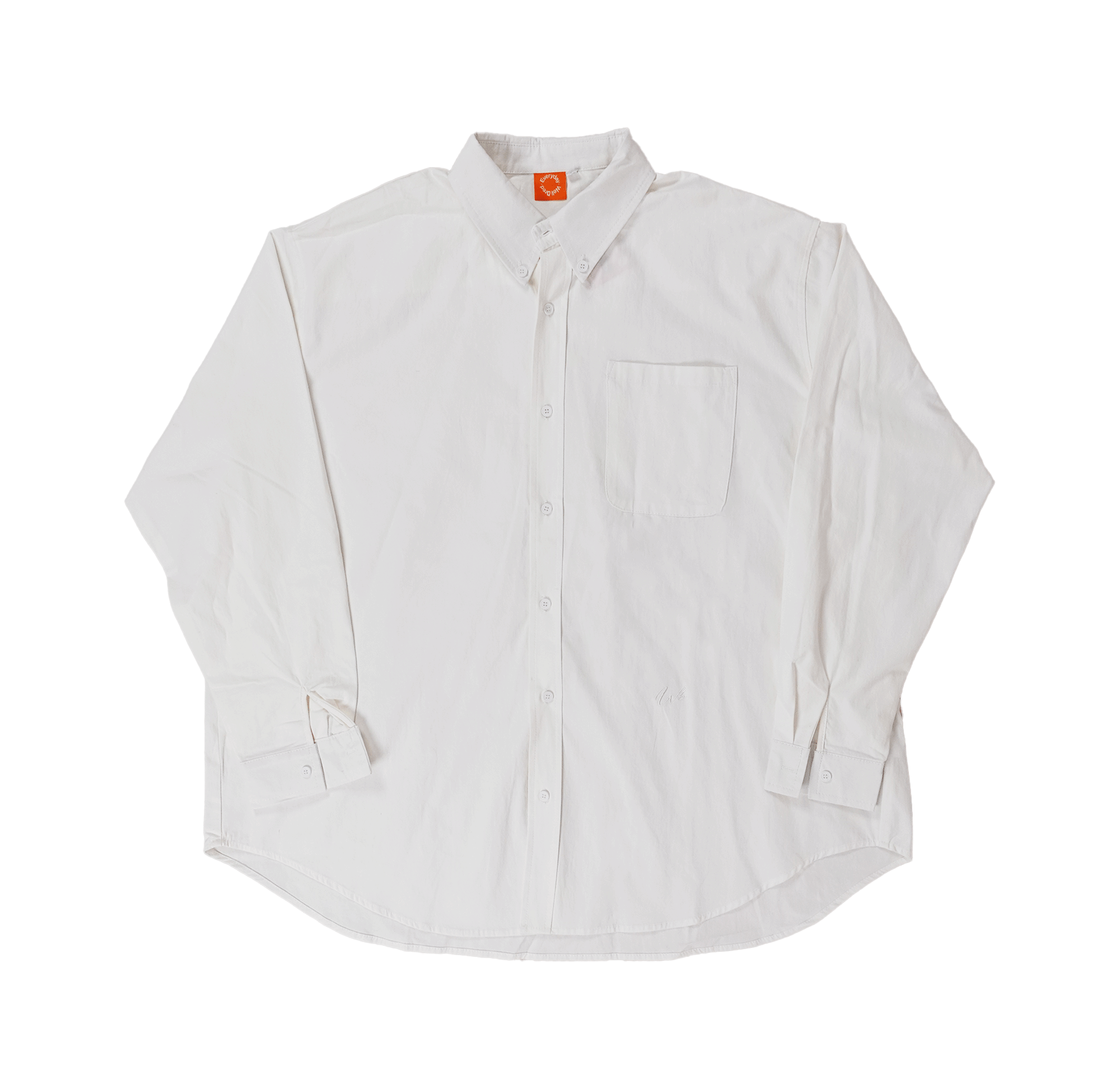 Wb Everyday BF Ls Shirt - White