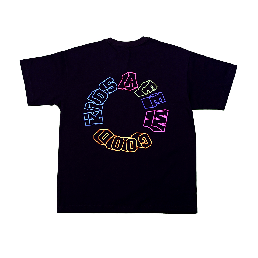 AFGK Rainbow Stroke Logo Tee