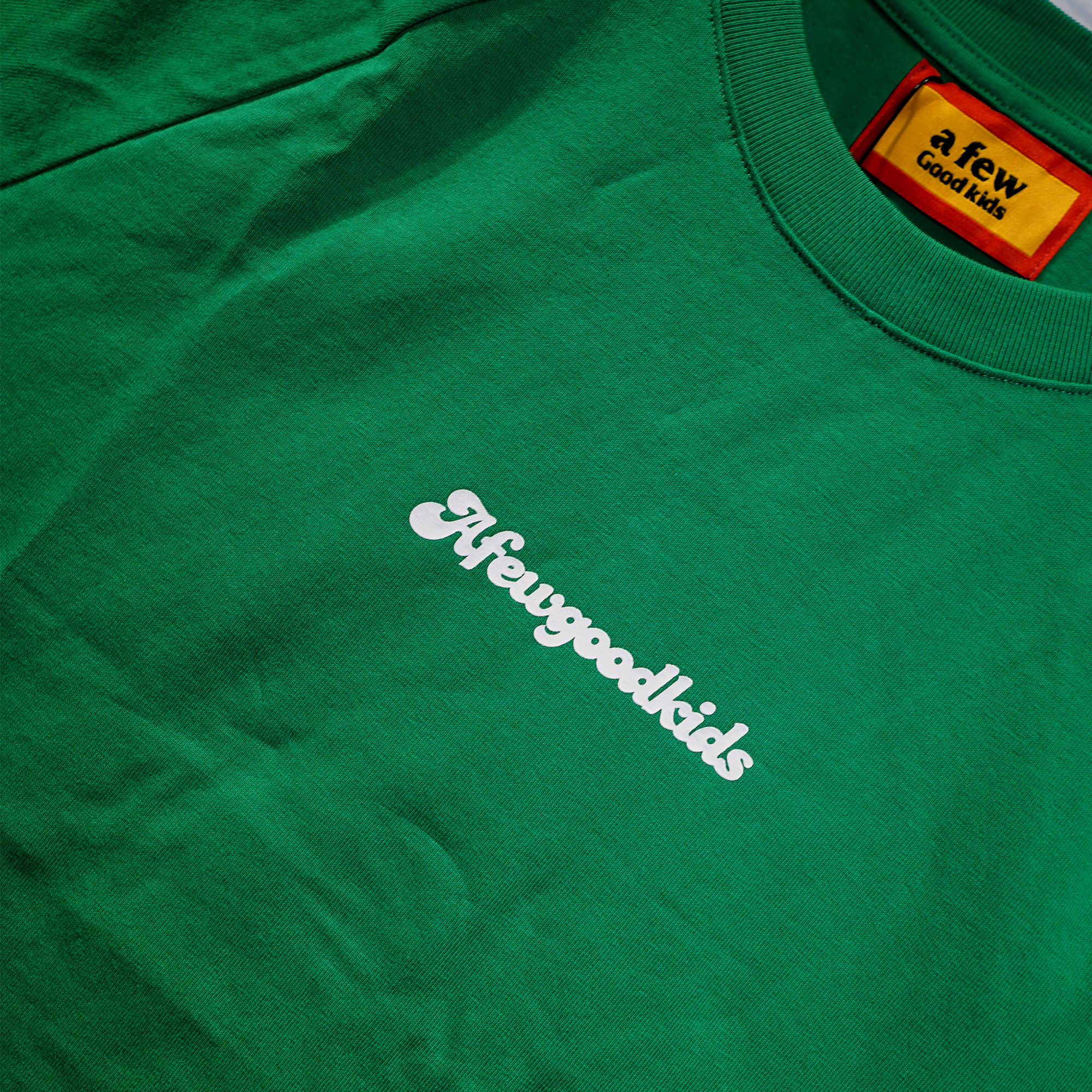 Afgk Basic Center Logo Tee - Green