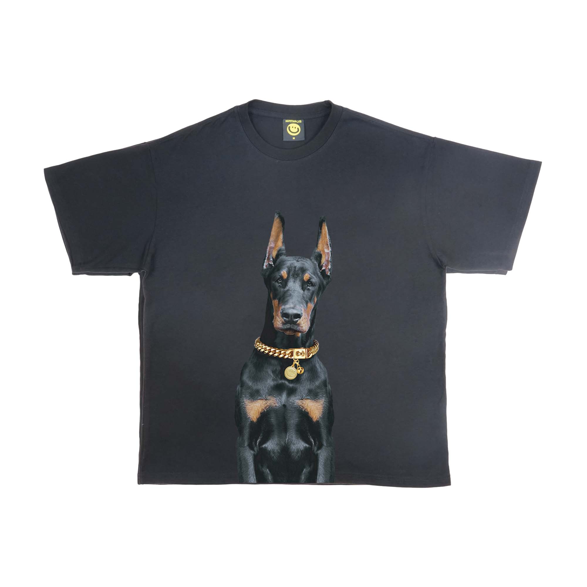 Happynauts Dobberman Tee - Black