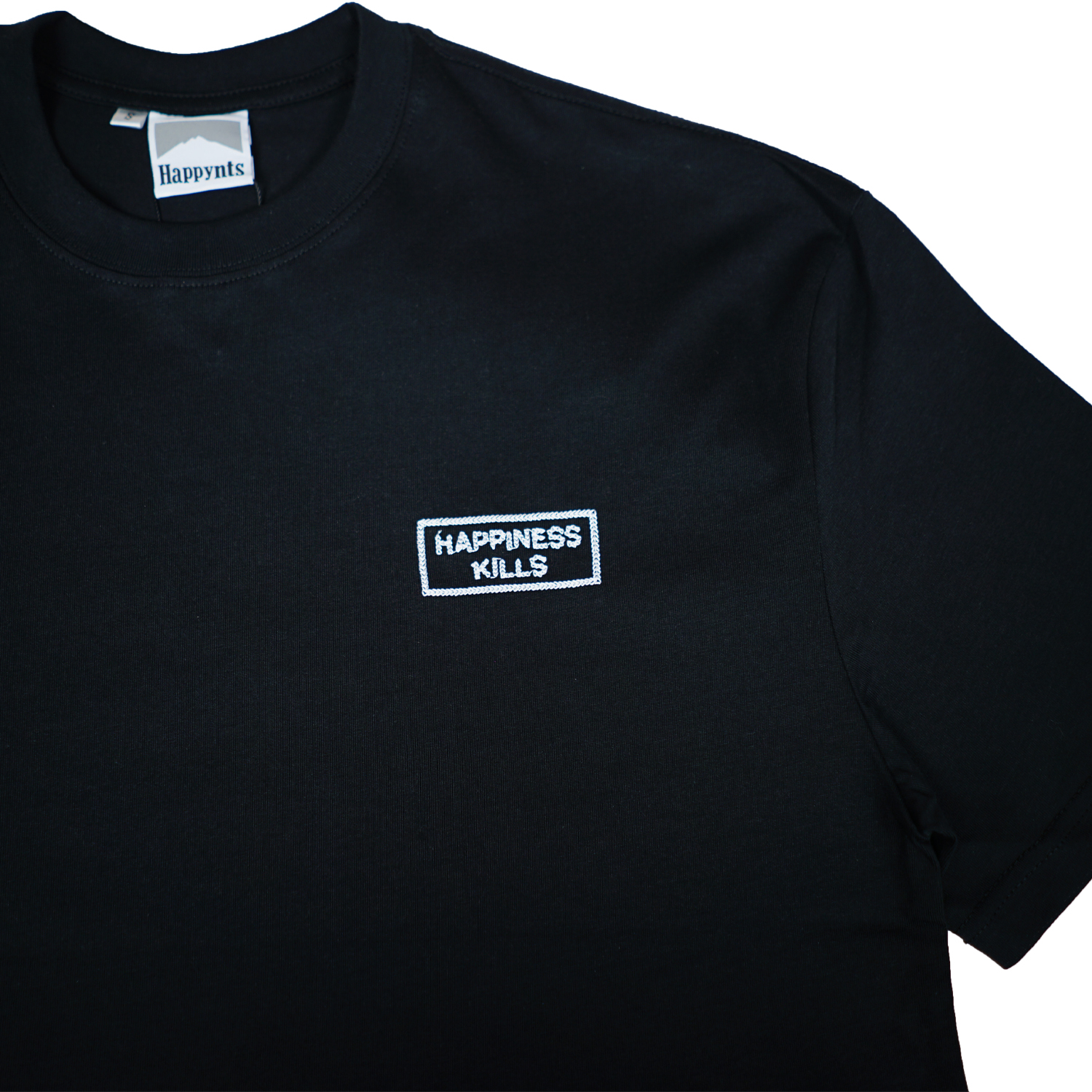 Happynauts Happybro Pack Stitch Tee - Black