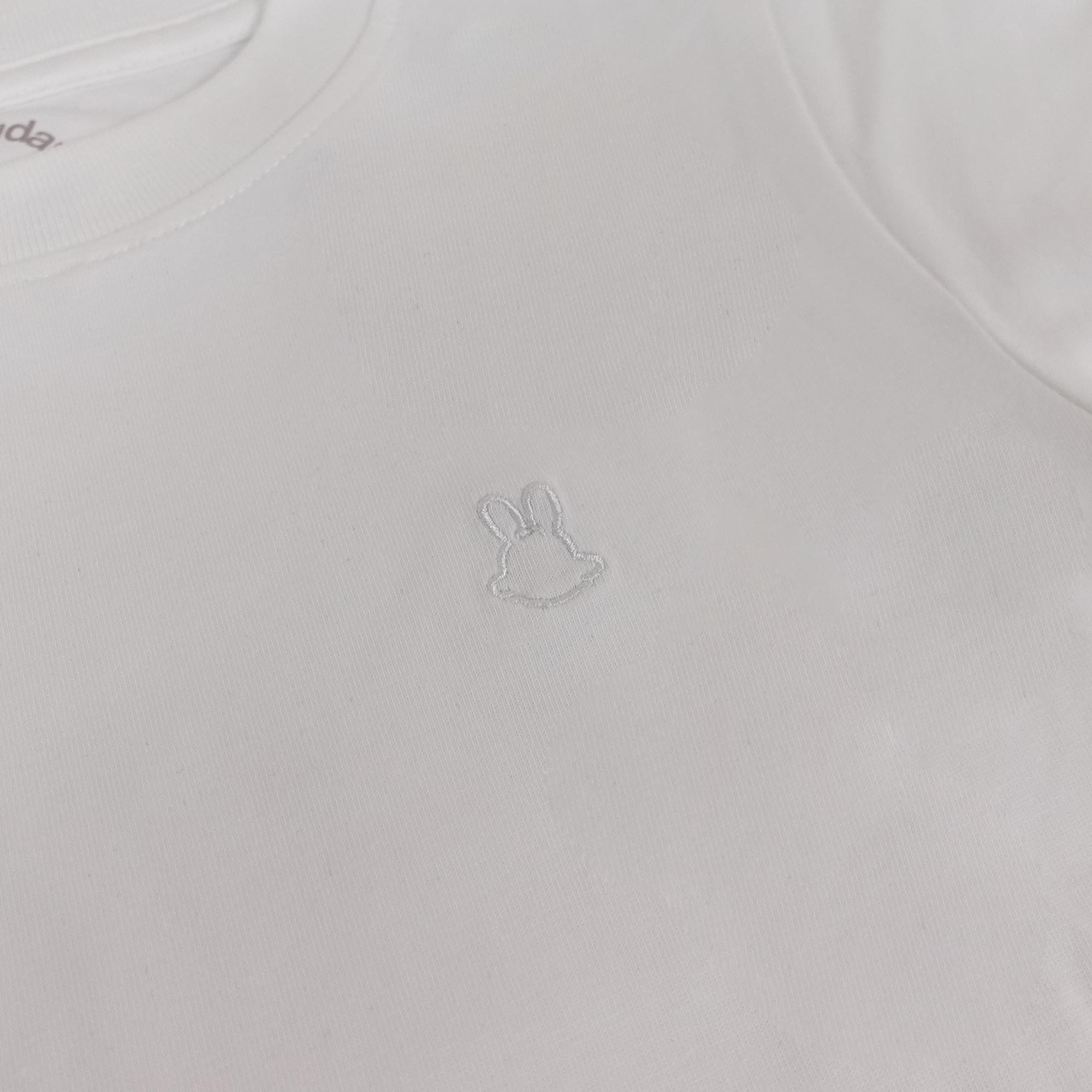 Wb Everyday Kids Rabbit Eco-Cloud Tee - White