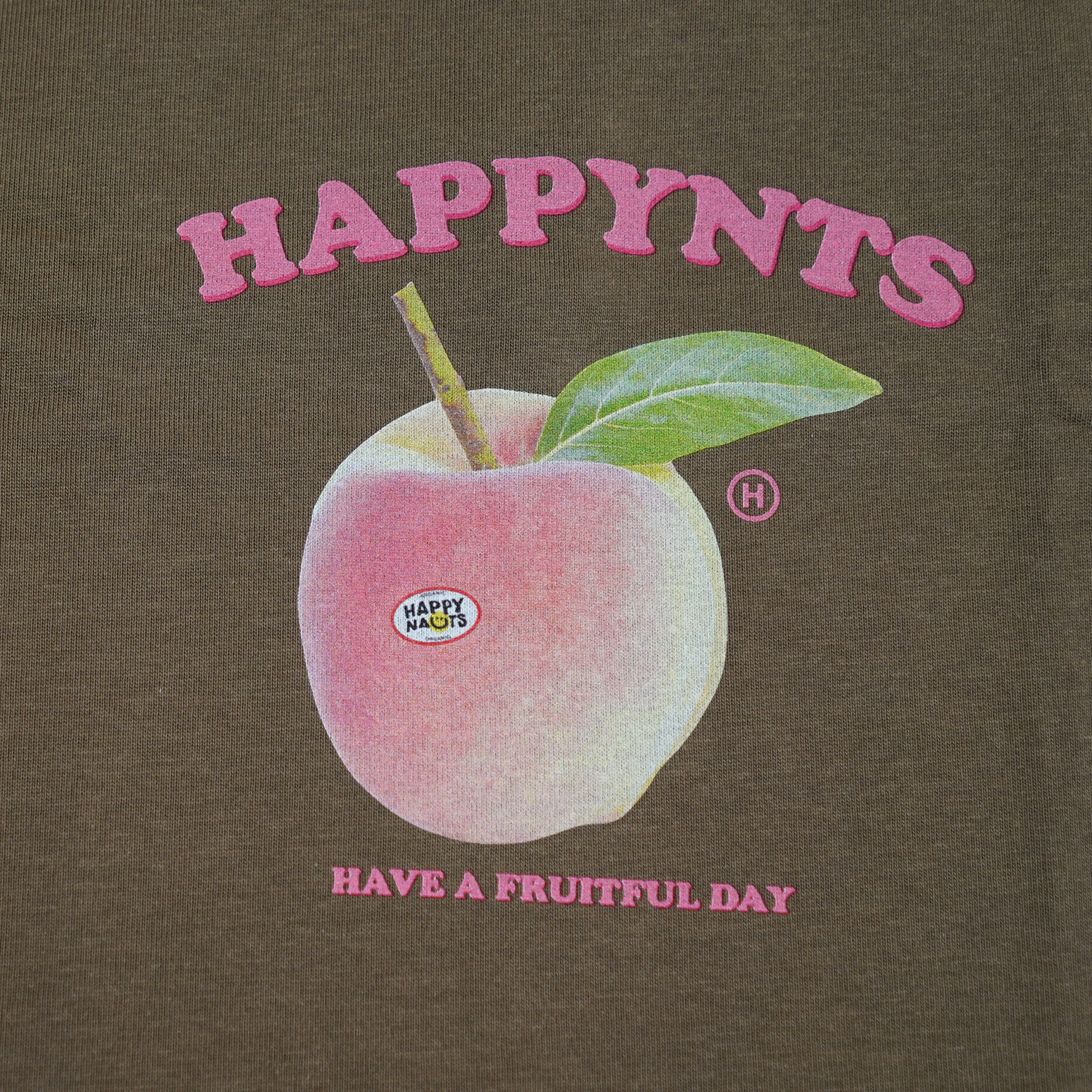 Happynauts Kids Fruit Peach Tee - Brown