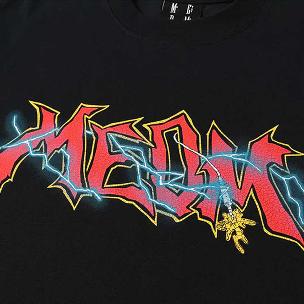 MEDM Colorful Lighting Tee - Black