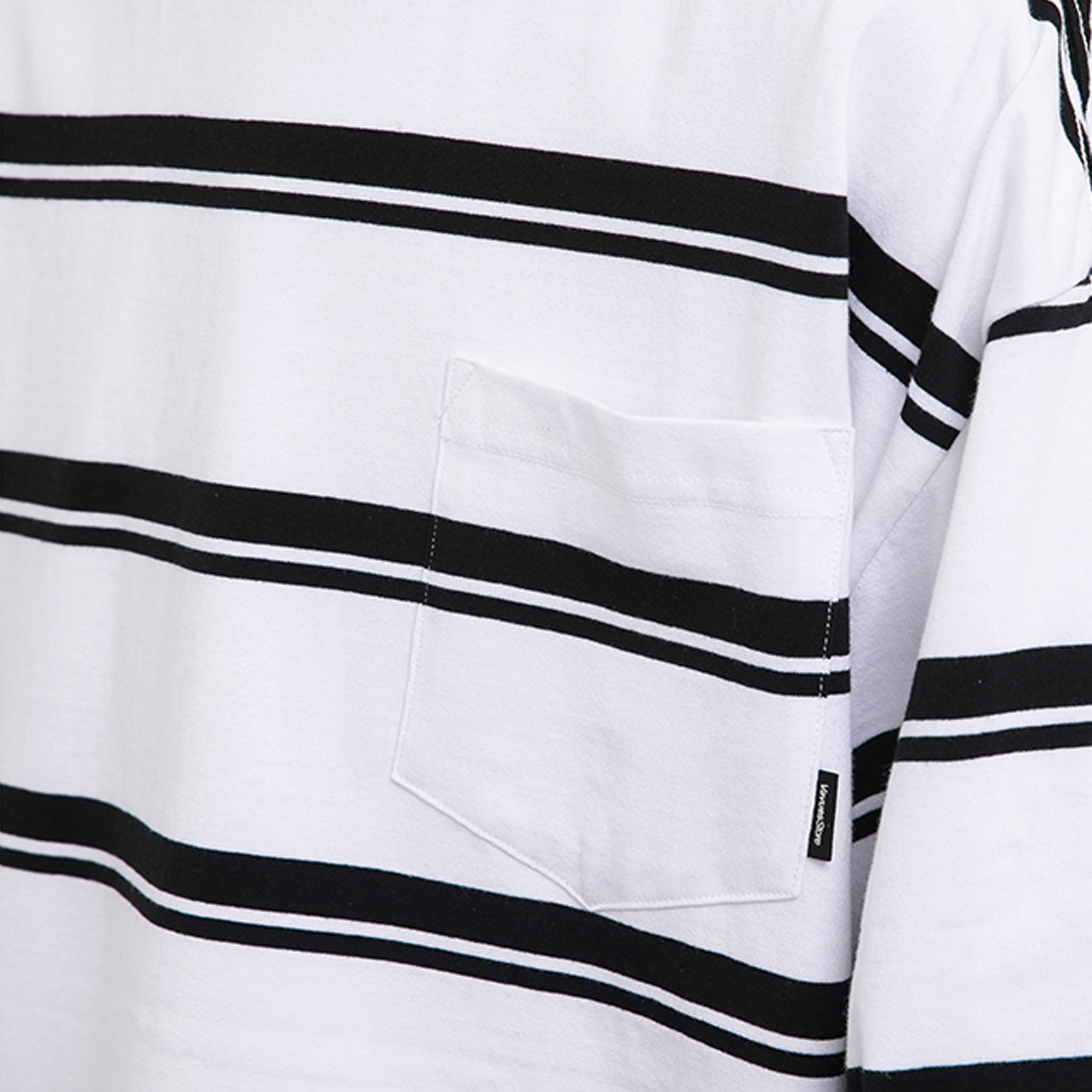 Vavues Panda Striped Ls Tee