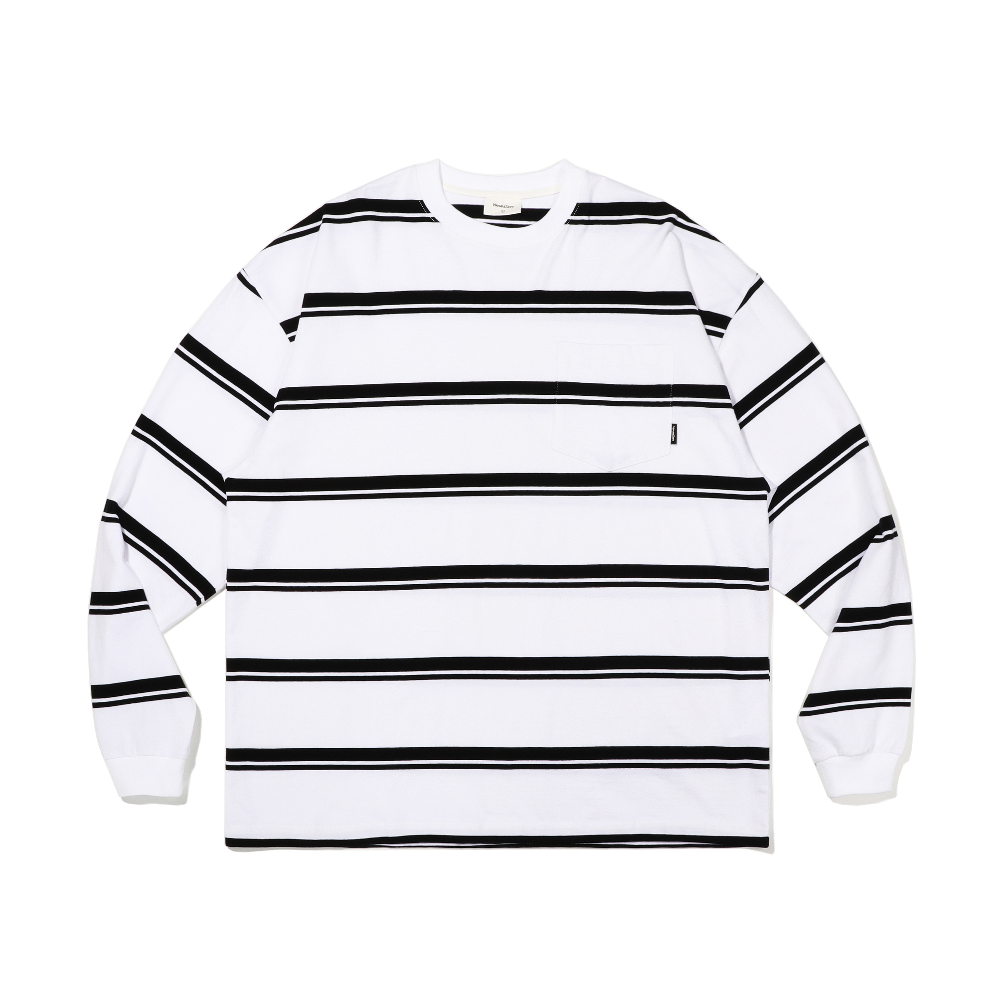 Vavues Panda Striped Ls Tee