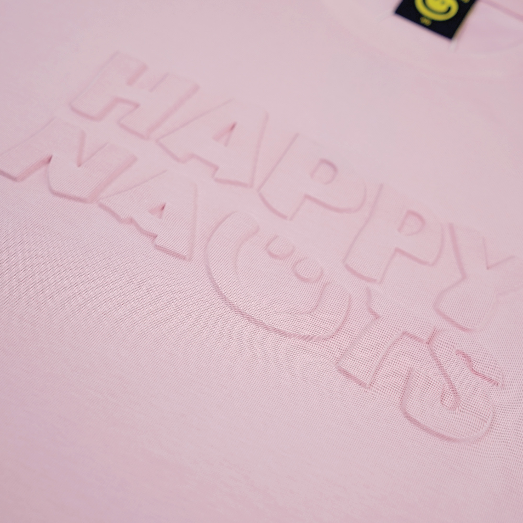 Happynauts Emboss Basic Tee - Pink