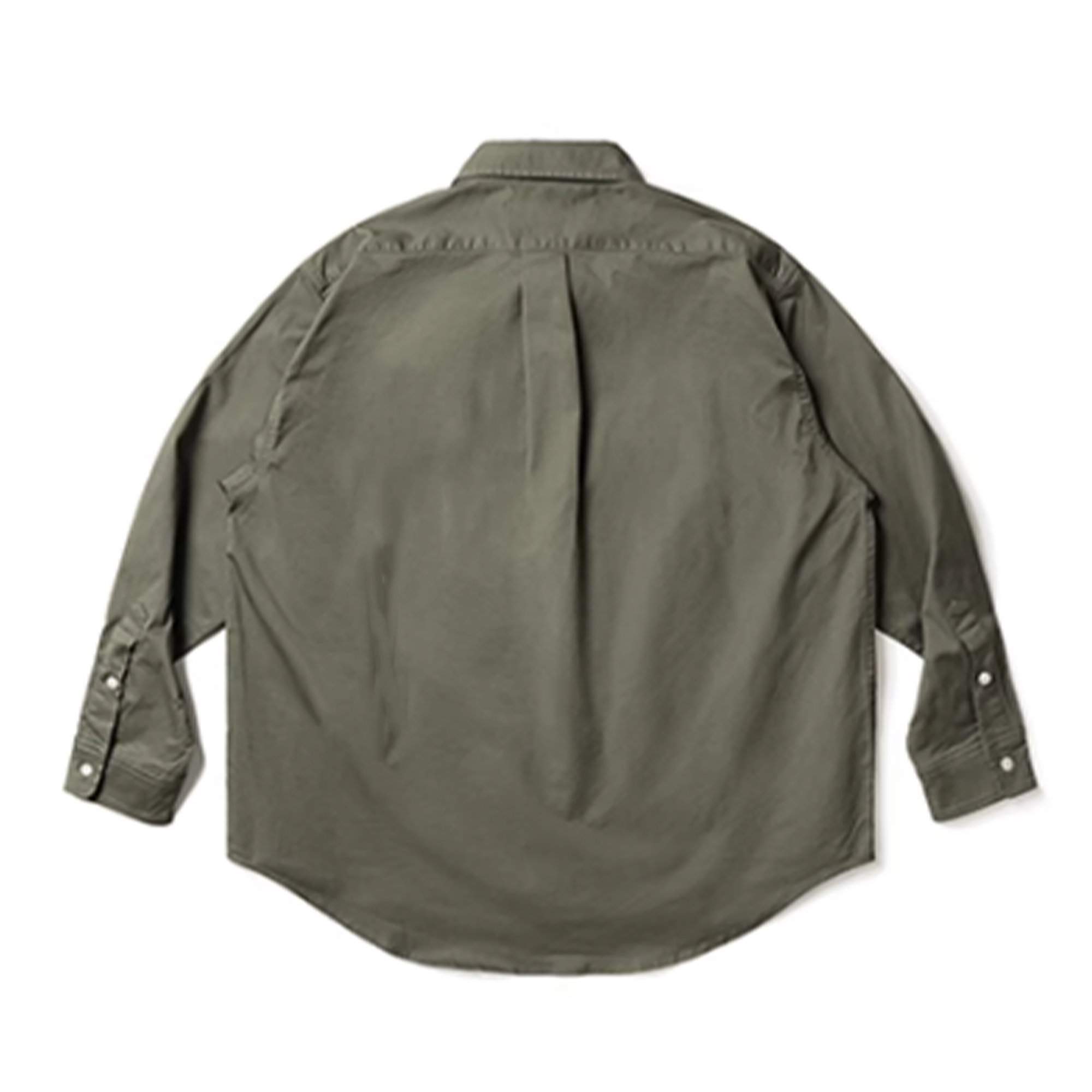 Vavues Basic Ls Shirt - Khaki