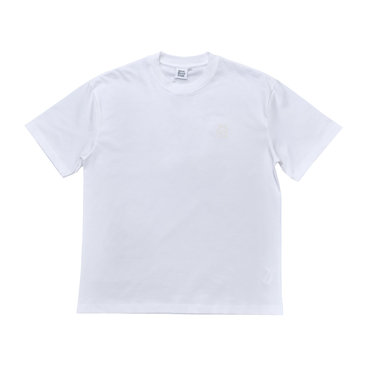 WellBred Club “Culture” Font Tee - White