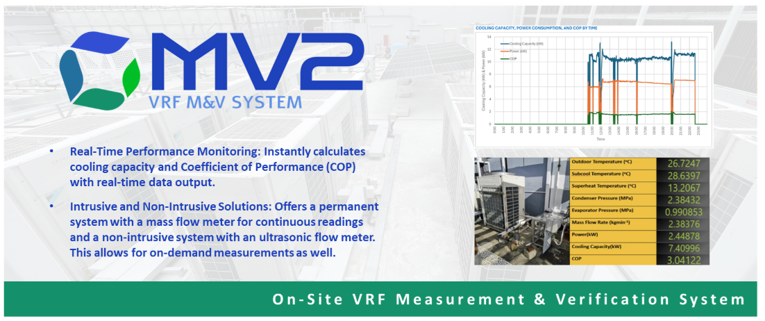 MV2 - VRF On-site Measurement &amp; Verification System